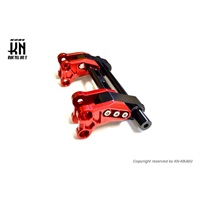 ZOO アルミエンジンハンガー【シグナスGRYPHUS(6型)/BWS125(3型)/NMAX125/155(2型/V2】レッド/ブラック