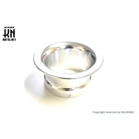 アルミビレットファンネル【汎用】シルバー【取付内径44mm/高さ34mm】