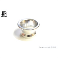 アルミビレットファンネル【汎用】シルバー【取付内径46mm/高さ45mm】NHRC