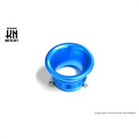 アルミビレットファンネル【汎用】ブルー【取付内径50mm/高さ45mm】