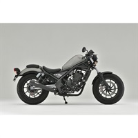 SSメガホン サイレントスリップオンマフラー ブラック Rebel250(17-22)/S Edition(20-22)