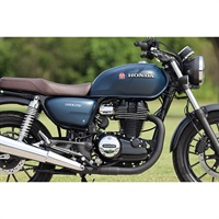 POWERBOX パイプ　耐熱ブラック　GB350 21-