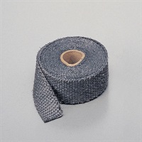 サーモプロテクトラップ グラファイト 25mm×4.5m ブラック 耐熱温度:1100℃
