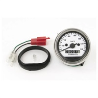 SPECIAL PARTS TAKEGAWA モンキー Dタイプホワイト&ブラックスピードメーター