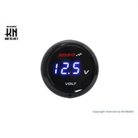 KOSO i-Gearメーター【電圧計】ブルー表示