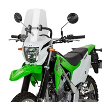 アドベンチャー ウィンドシールド ライトスモーク KLX230 20-
