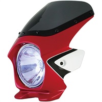 【在庫限り】 BLUSTER II (ブラスターII) スーパーバイカーズビキニカウル【CB400SF 08】【キャンディブレイジングレッド (ツートン)】