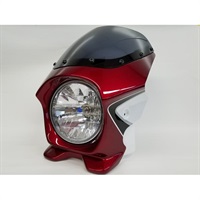 BLUSTER II (ブラスターII) スーパーバイカーズビキニカウル【CB400SF 14】【キャンディクロモスフィアレッド/パールサンビーム (ツートン)】