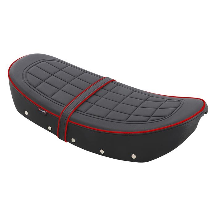 カスタムシート ダックス125（JB04/JB06）(レッドパイピング)