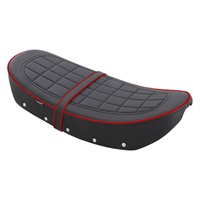 KITACO カスタムシート レッドパイピング ダックス125