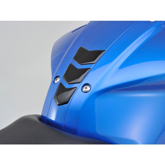 タンクパッド (ポッティングタイプ) 3ピース Sサイズ GSX-S750 等(ブラック)