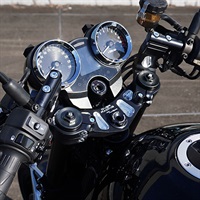 OVER Racing × Naps Sports スポーツライディングハンドルキット マットBK/エッジング加工 Z900RS  ’18-’25