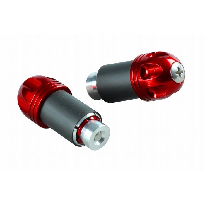 POSH FAITH ユニバーサルNASAタイプアルミバーエンド(レッド)