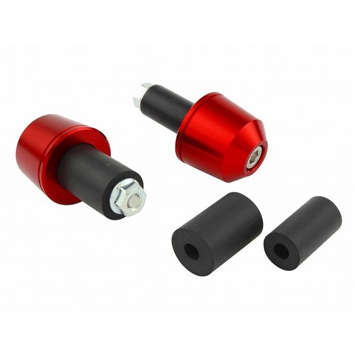 ユニバーサル ソリッドバーエンド(外径29.5mm)(レッド)