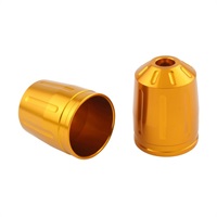 ウルトラヘビーバーエンドT2 M6アウター 2pcs GOLD
