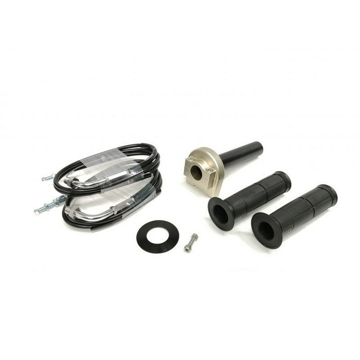 汎用スロットルキット TYPE-1 巻取φ32 [ワイヤー:メッキ金具 1050mm](Tゴールド)