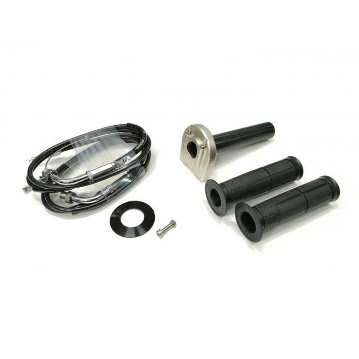 汎用スロットルキット TYPE-3 巻取φ40 [ワイヤー:メッキ金具 1050mm](Tゴールド)