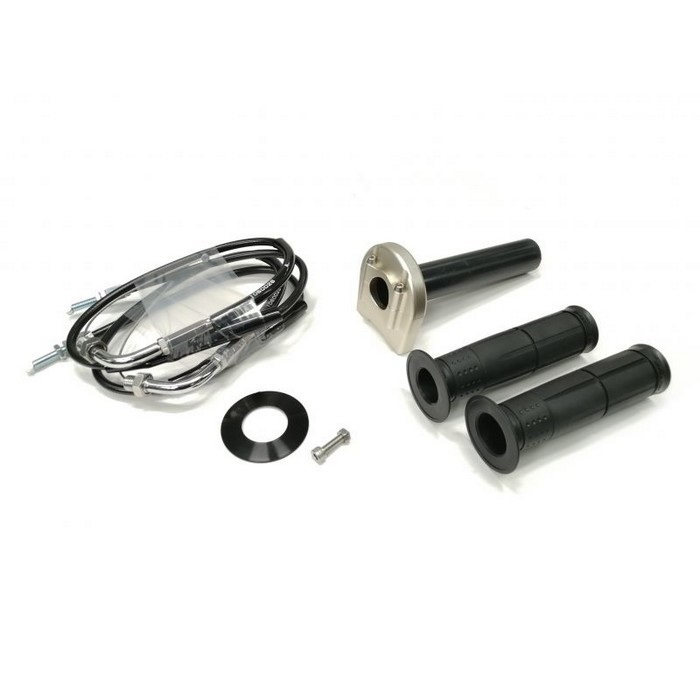 汎用スロットルキット TYPE-3巻取φ42 [ワイヤー:メッキ金具 700mm](Tゴールド)