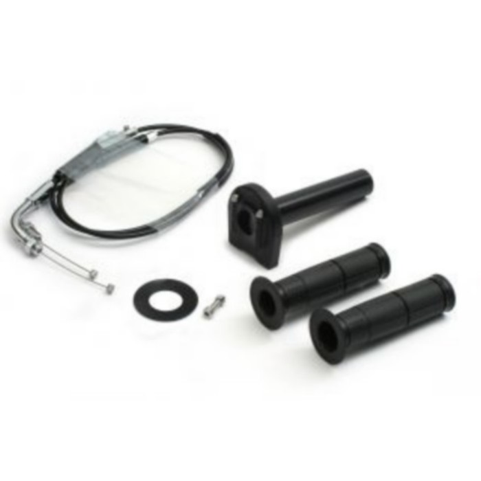 スロットルキット TYPE-3 巻取φ32 [メッキ金具] CBR600RR 05-16(ブラック)