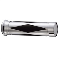 アルミカバーグリップ ダイヤカットタイプ 全長154mm インチハンドル用