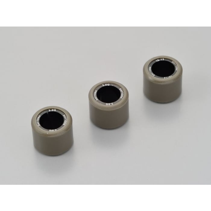 DWRウエイトローラー3個セット φ16×13mm ホンダ系 DIO/チェスタ＜AF62/68＞ / TODAY/F＜AF61/67＞ / ライブDIO-ZX (ALL)(3.0g)