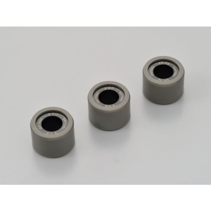 DWRウエイトローラー3個セット φ17×12mm スズキ系 アドレス110 / アドレスV100 / レッツ5/G＜CA47A＞ / レッツ4系 等(9.0g)