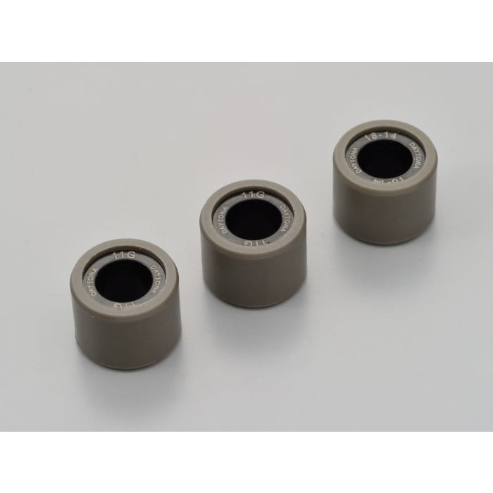 DWRウエイトローラー3個セット φ18×14mm ホンダ系 Dio110＜国内仕様JF31＞ / LEAD110/EX (FI) ＜JF19＞等(11.0g)