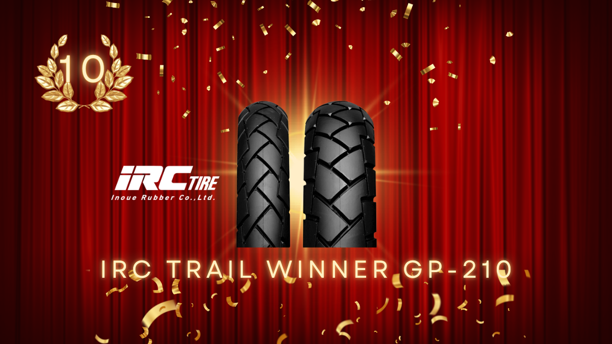 2024年ナップスで売れたタイヤランキング10位：IRC TRAIL WINNER GP-210（アイアールシー トレイルウィナー GP-210）