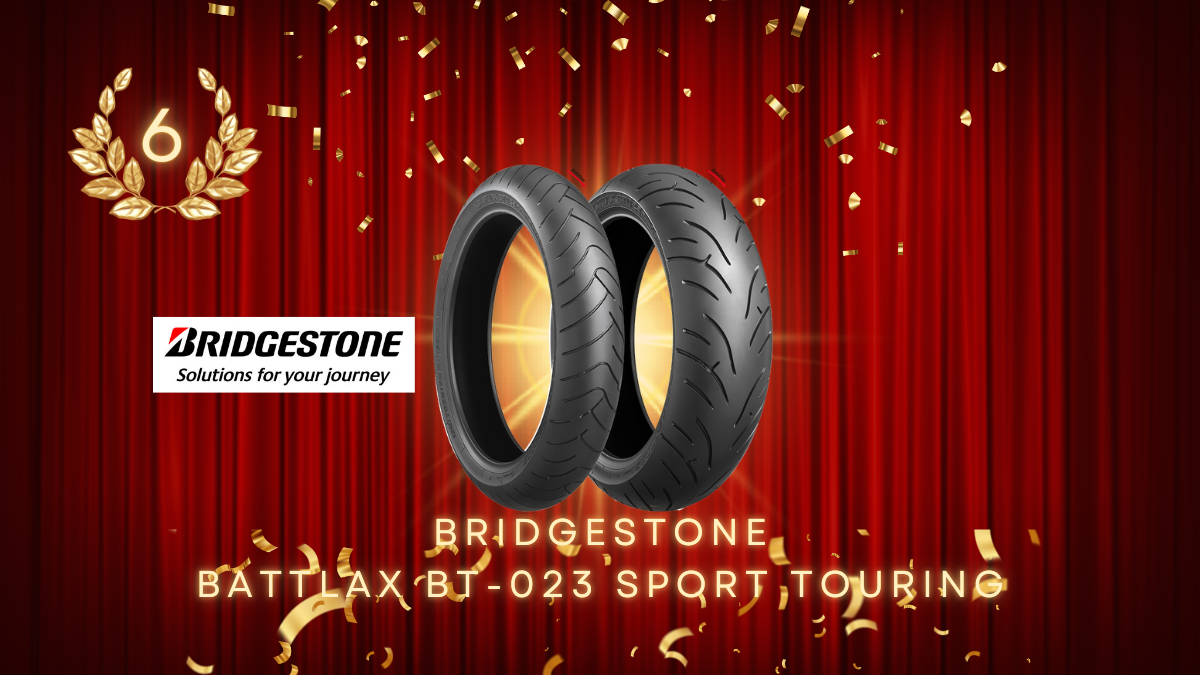 2024年ナップスで売れたタイヤランキング6位：BRIDGESTONE BATTLAX BT-023 SPORT TOURING （ブリヂストン バトラックス BT-023 スポーツツーリング）