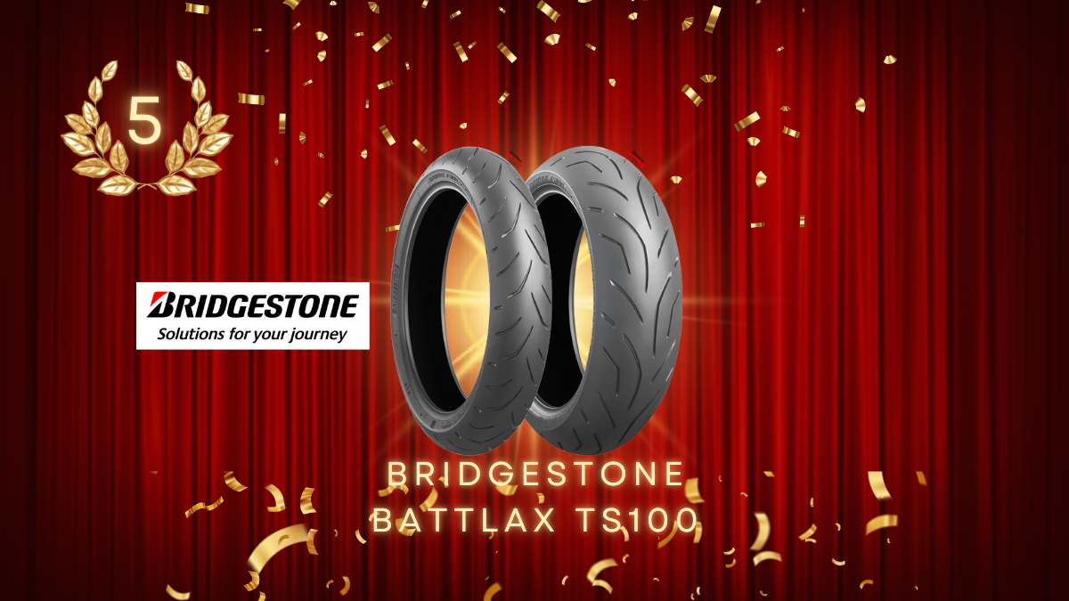 2024年ナップスで売れたタイヤランキング5位：BRIDGESTONE BATTLAX TS100（ブリヂストン バトラックス TS100）