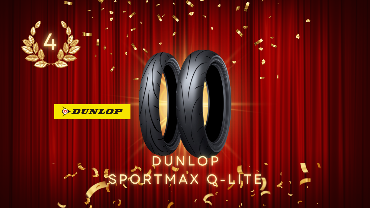 2024年ナップスで売れたタイヤランキング4位：DUNLOP SPORTMAX Q-LITE（ダンロップ スポーツマックス キューライト）