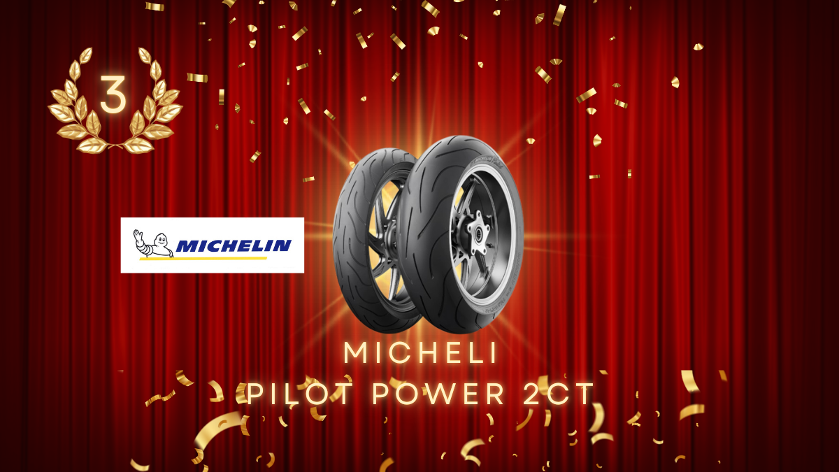 2024年ナップスで売れたタイヤランキング3位：MICHELIN PILOT POWER 2CT（ミシュラン パイロットパワー 2CT）