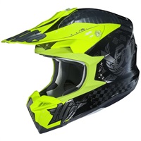 HJH198 i50 アルタクス オフロードヘルメット BLACK/FLUO YELLOW