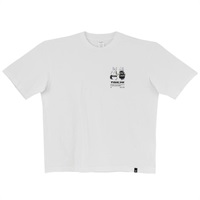 RSU115 PAIR RACER CAT OVER SIZE T-SHIRT (ペアレーサー キャット オーバーサイズ Tシャツ) WHITE