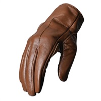 CLASSIC MOTO GLOVES BROWN RLG77